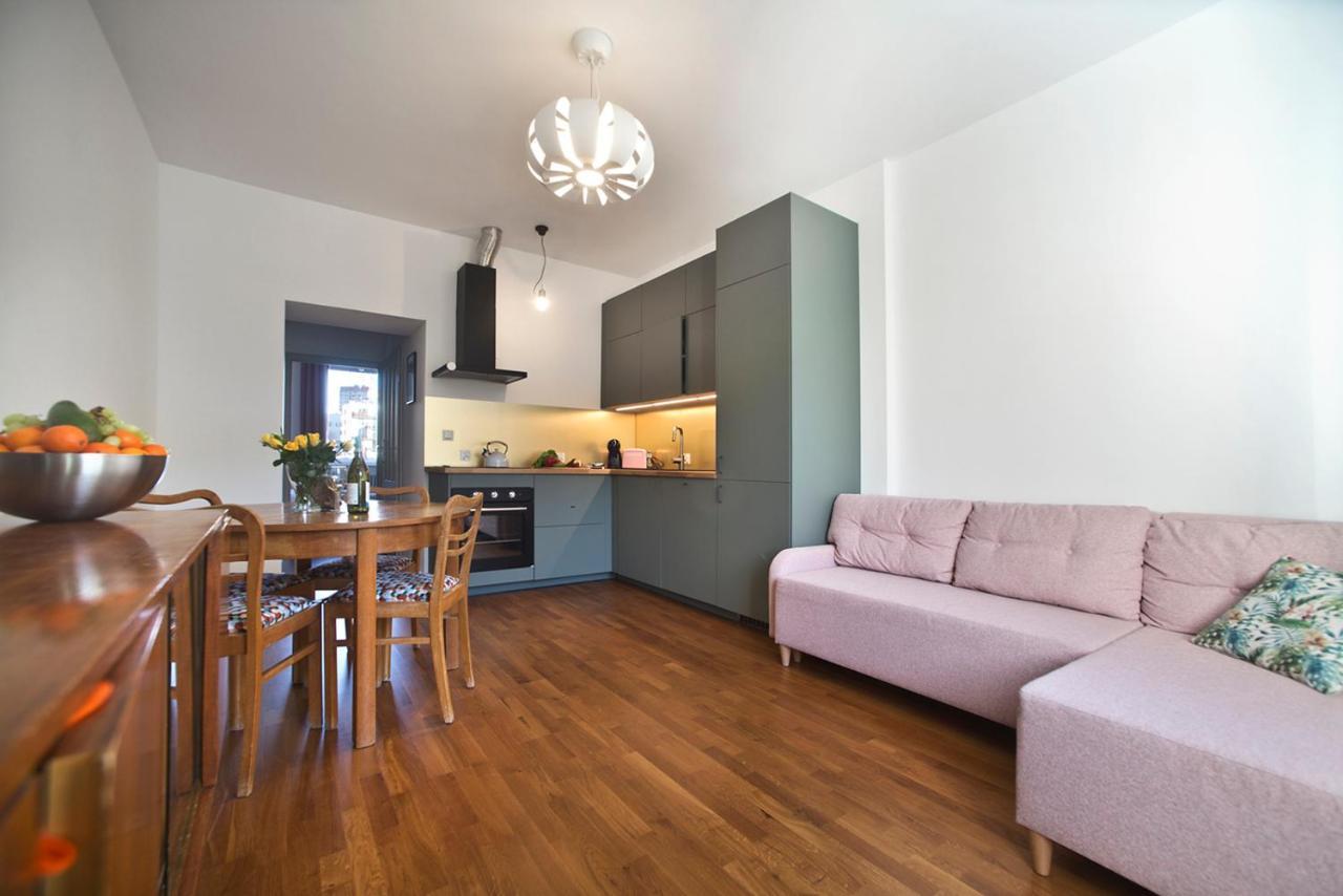 Zoliborz P&O Serviced Apartments Warschau Exterior foto