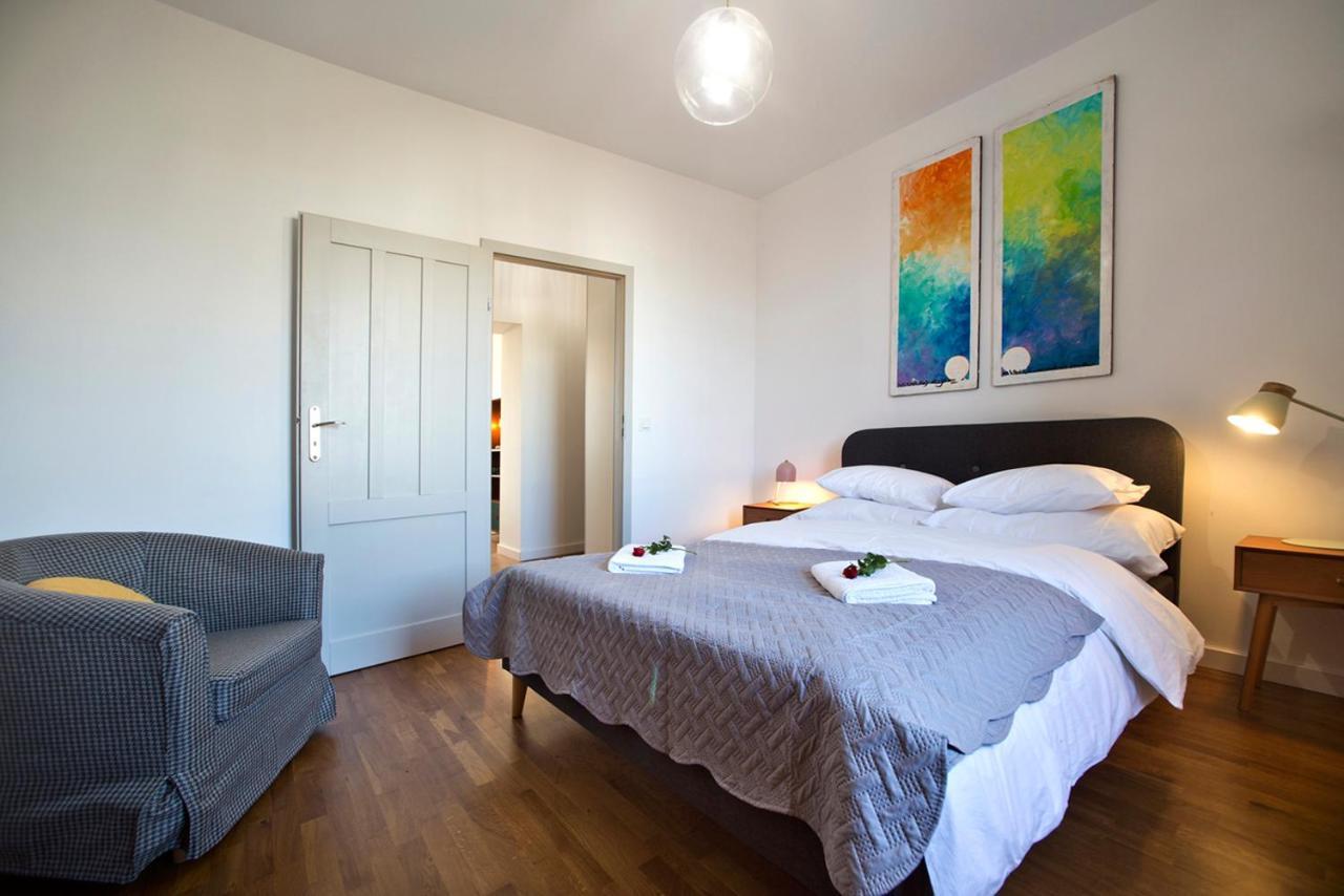 Zoliborz P&O Serviced Apartments Warschau Exterior foto