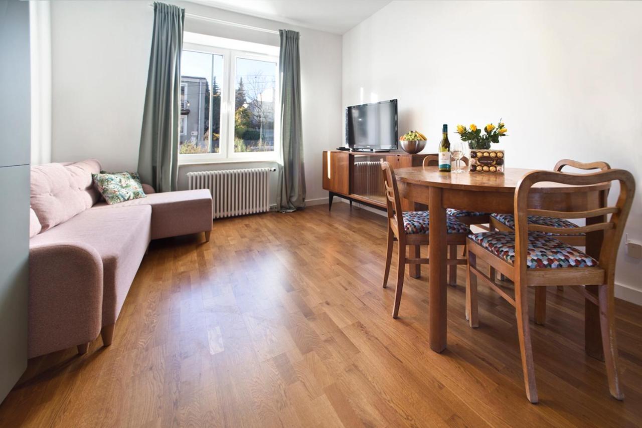 Zoliborz P&O Serviced Apartments Warschau Exterior foto