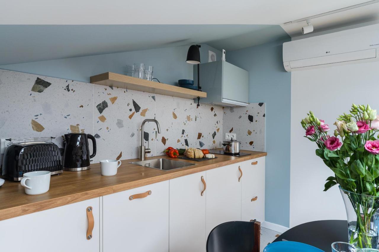 Zoliborz P&O Serviced Apartments Warschau Exterior foto